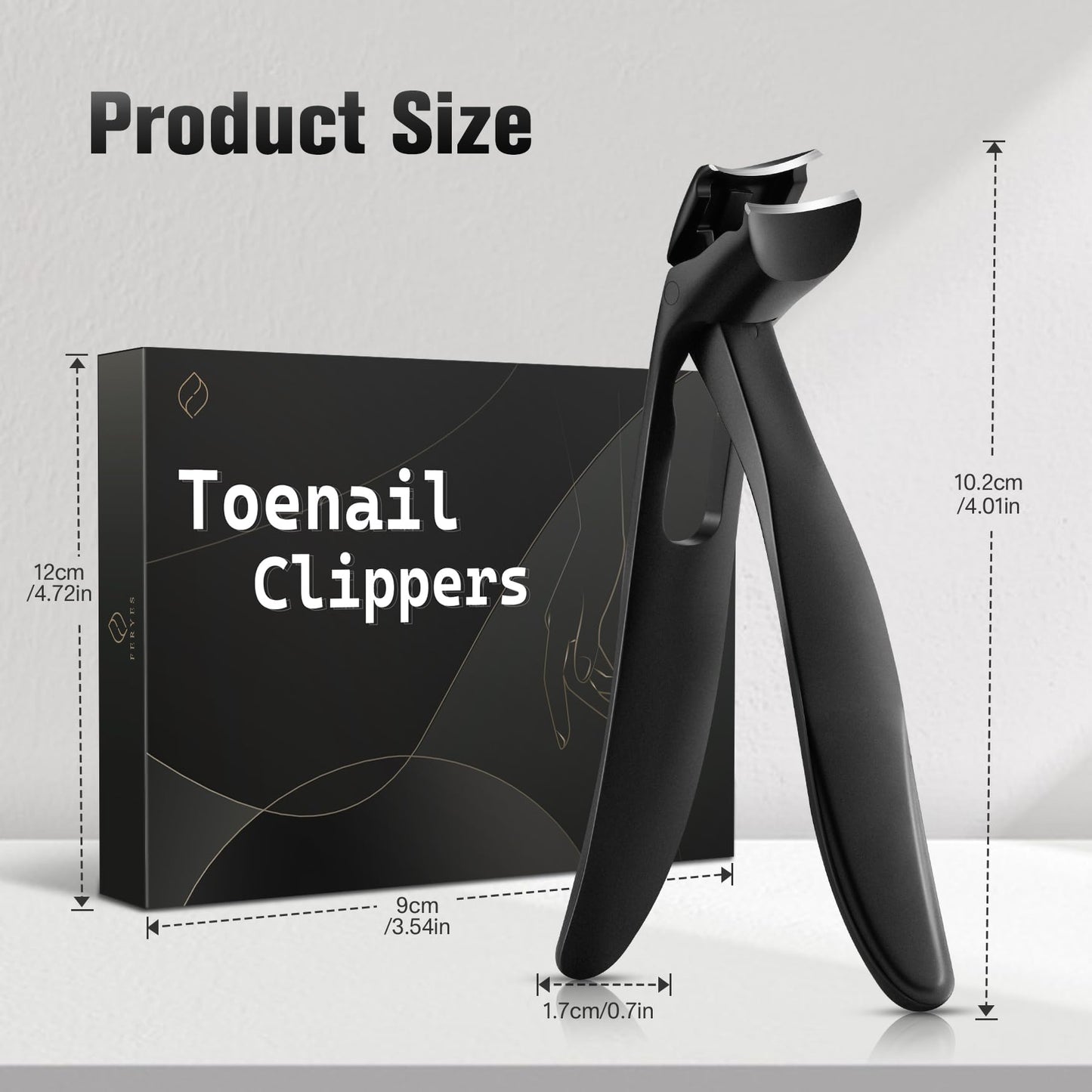 Feryes senior-friendly nail clipper packaging and product