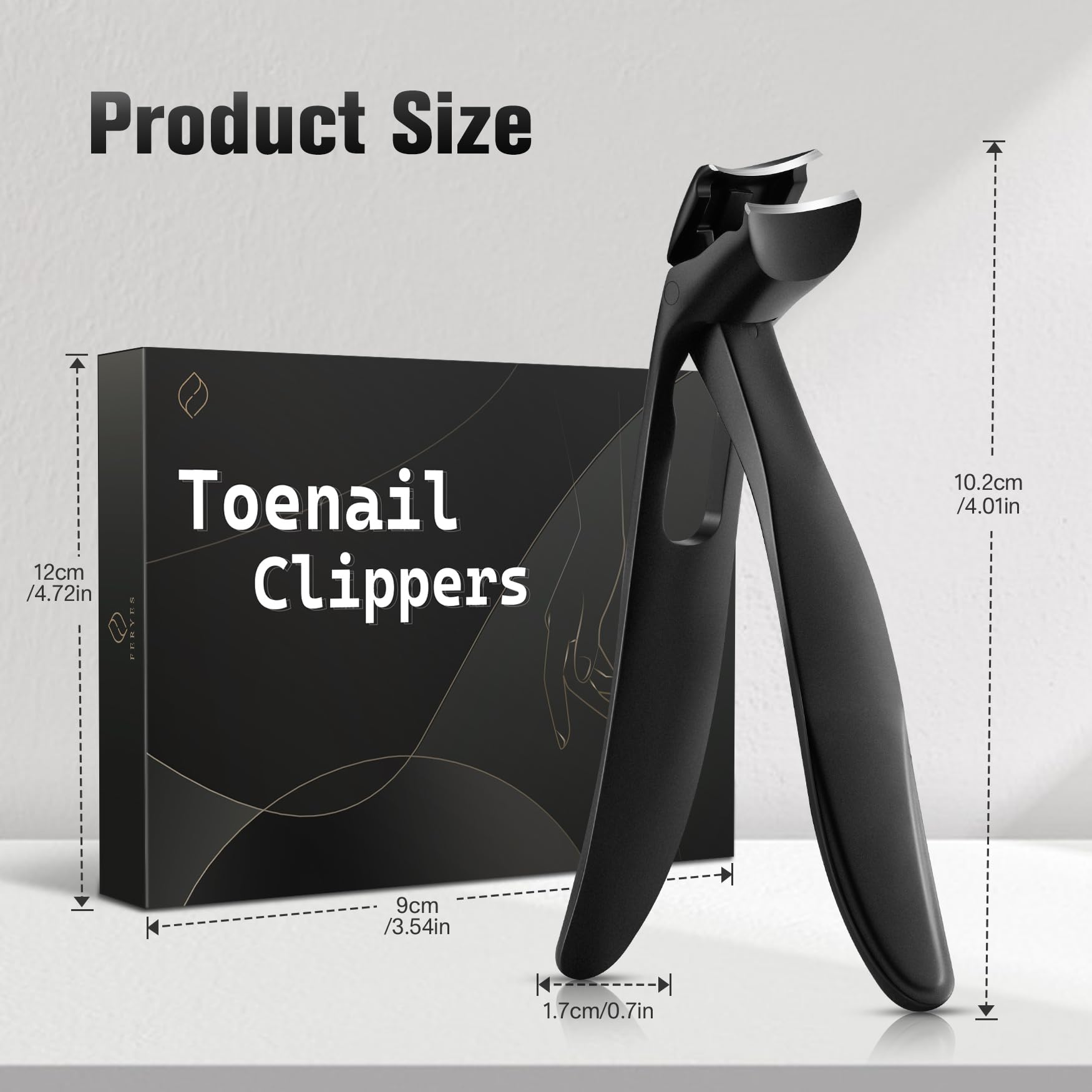 Feryes senior-friendly nail clipper packaging and product