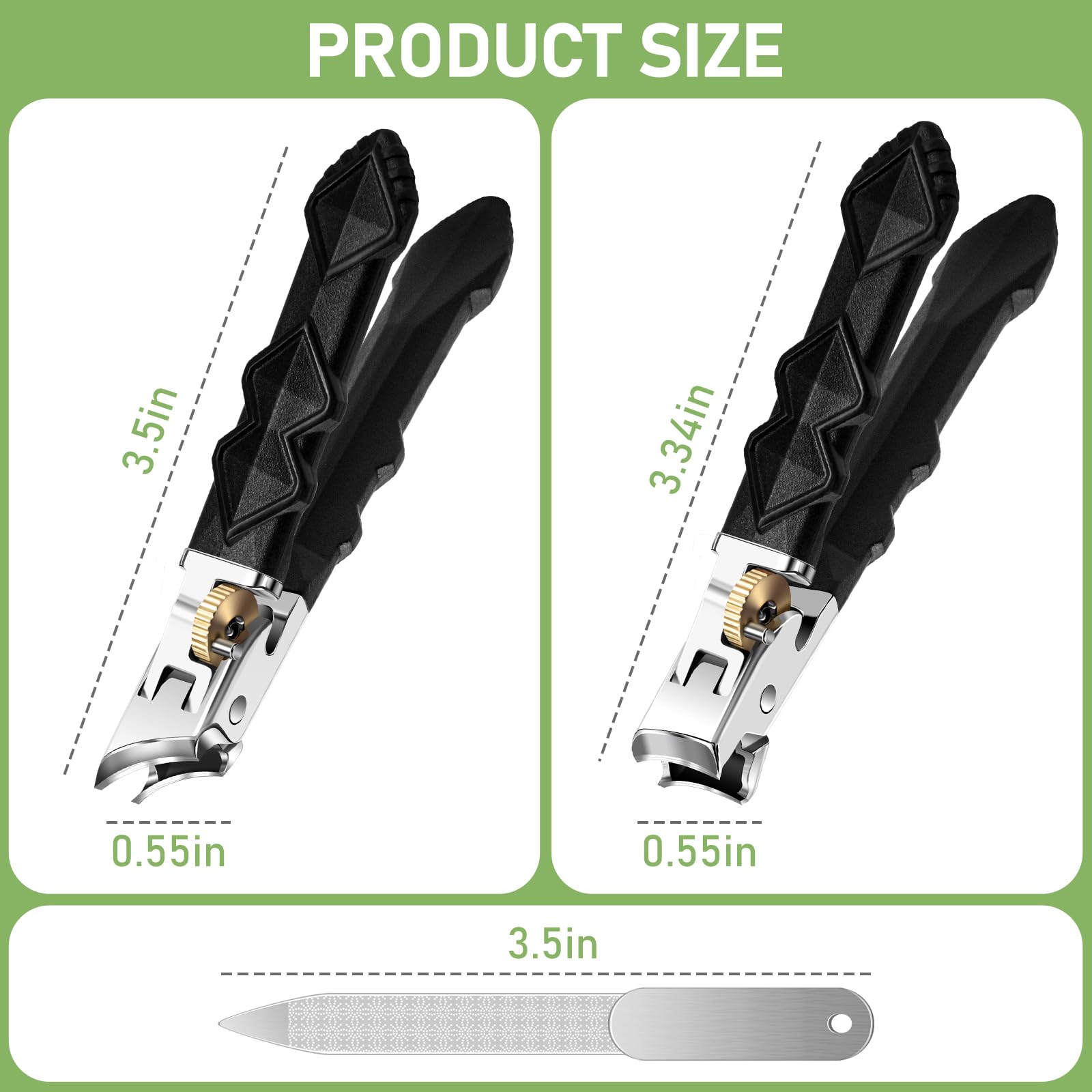 HTIKH durable clipper showing textured handle grip