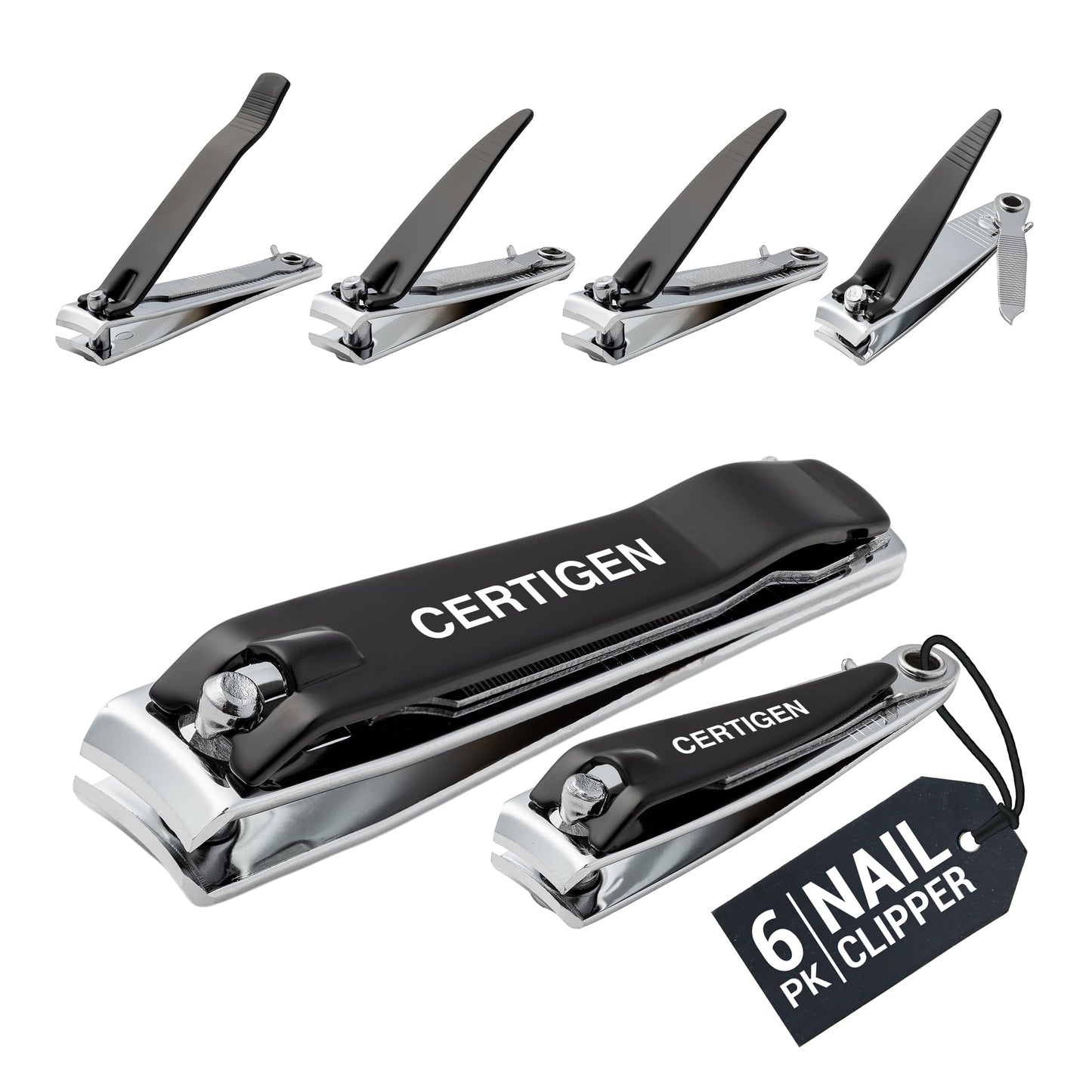 Certigen branding on high quality nail clipper tools