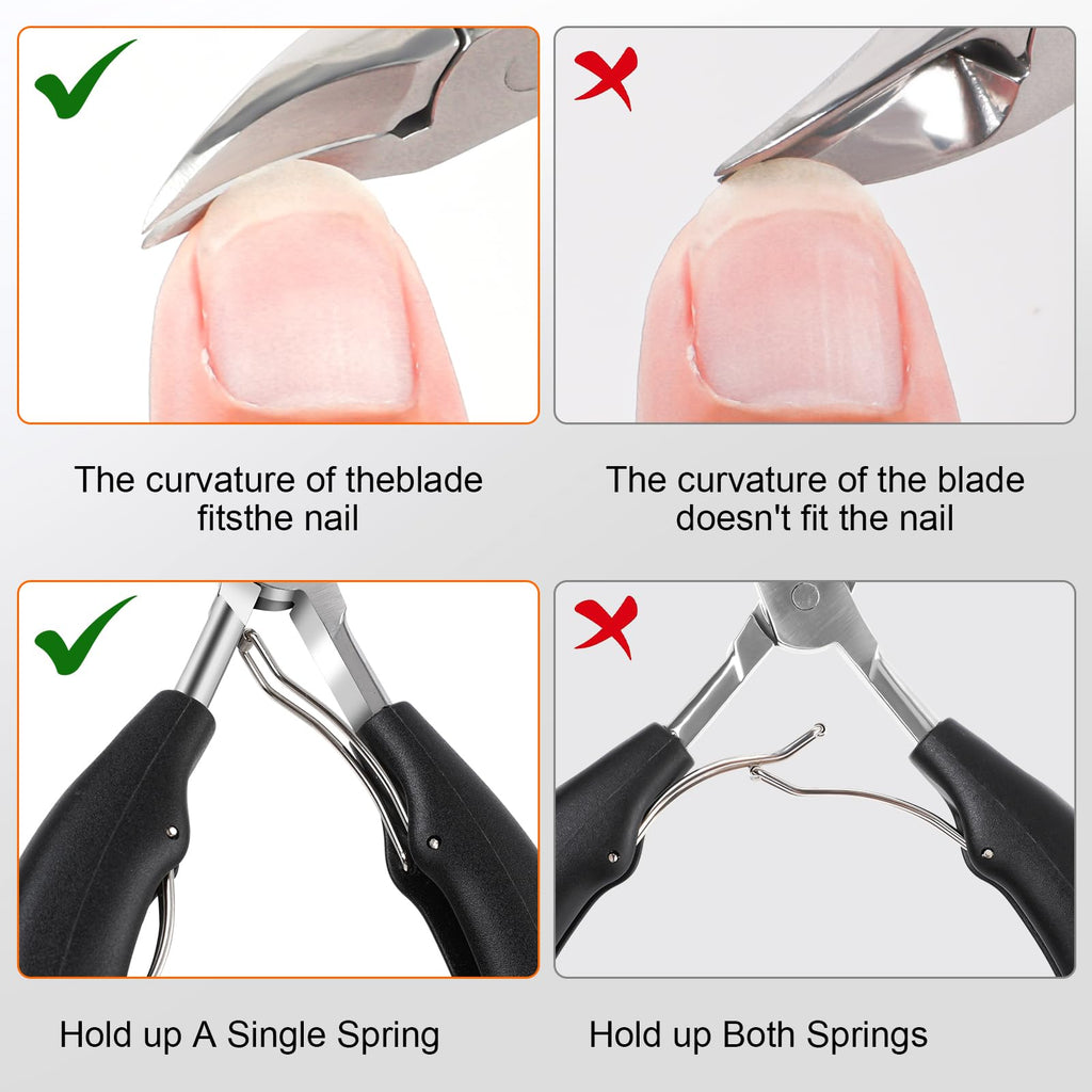 Yhovid German stainless steel nail care kit components