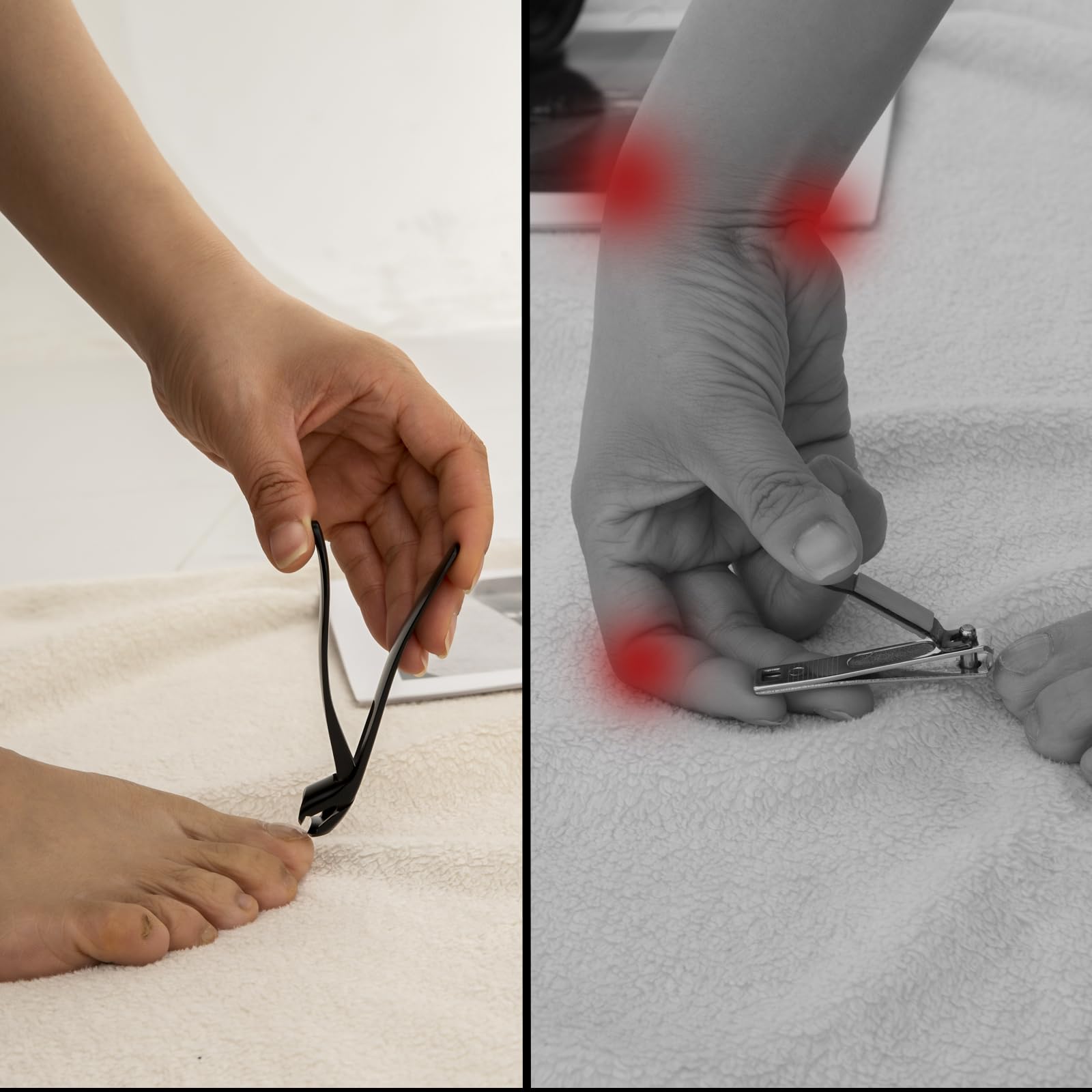 Velkomin heavy duty nail cutter with built in catcher