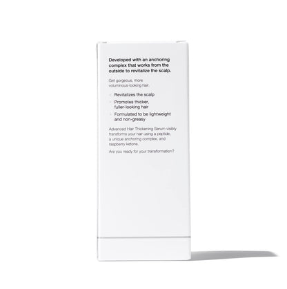 Authentic USA imported SeroVital beauty advanced hair thickening serum packaging