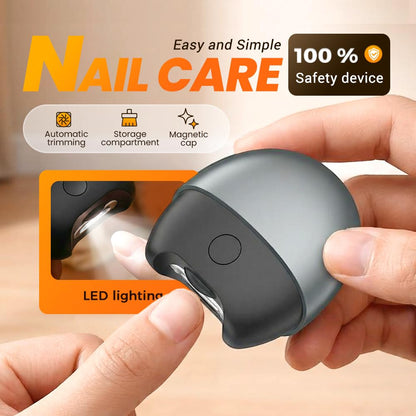 Rimol electric nail trimmer showing LED light feature