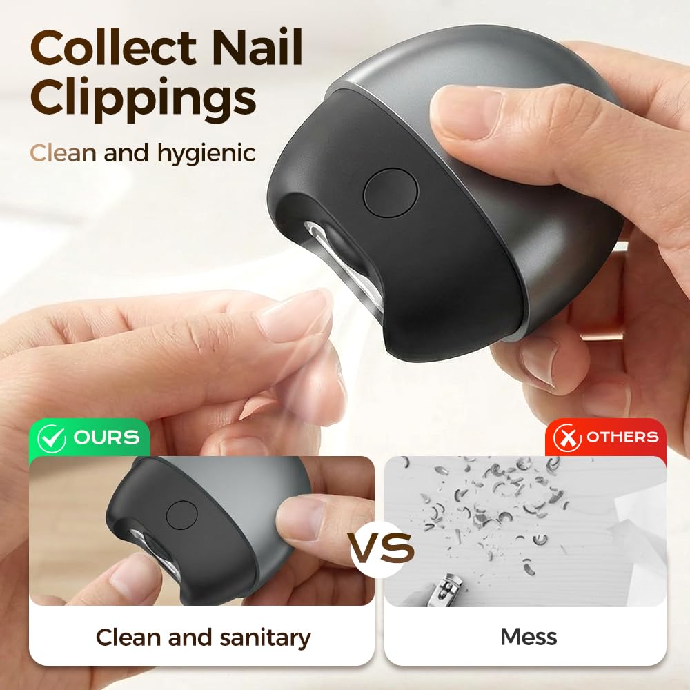 USB rechargeable port detail on Rimol nail clipper