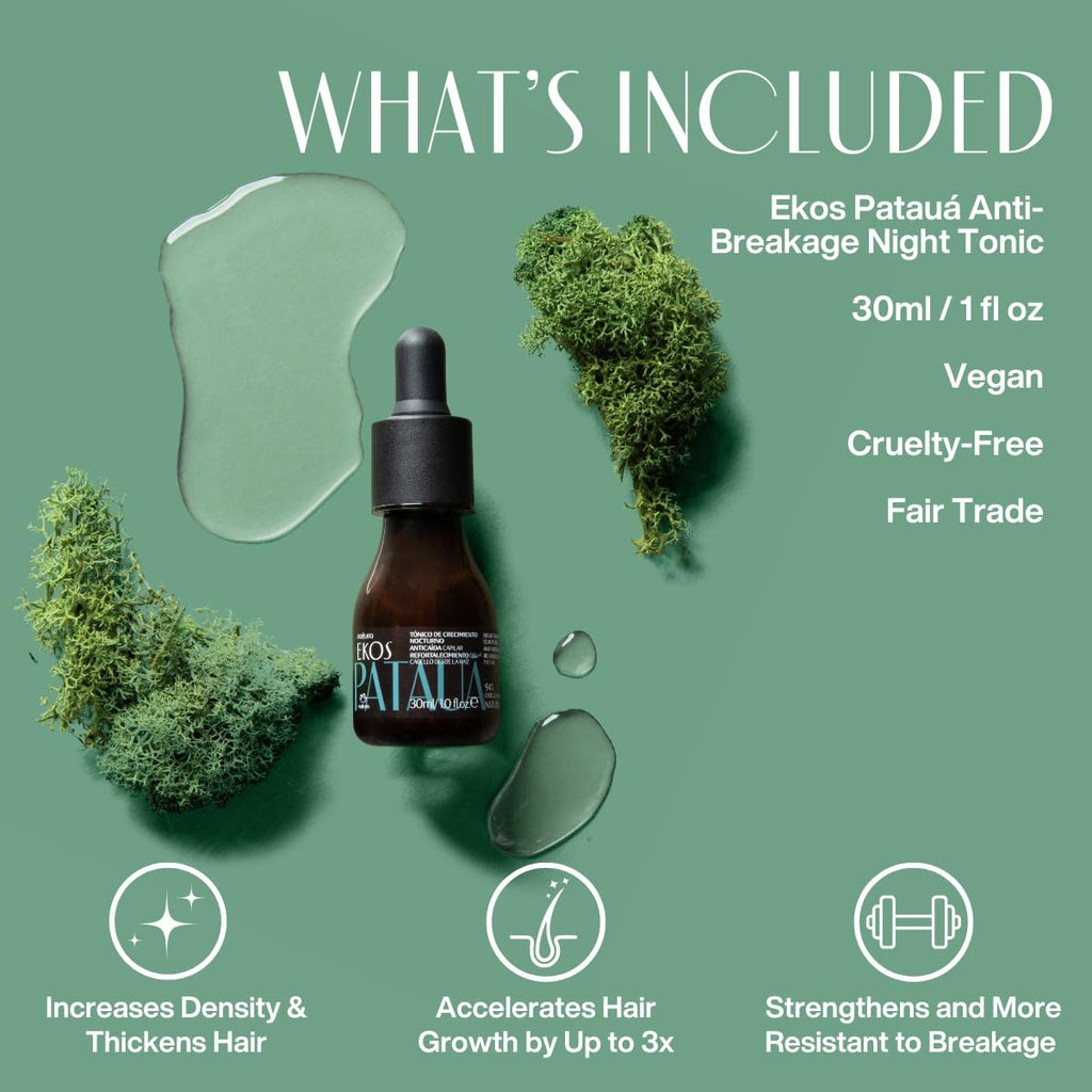 Natura Ekos Patauá night tonic label details and ingredients