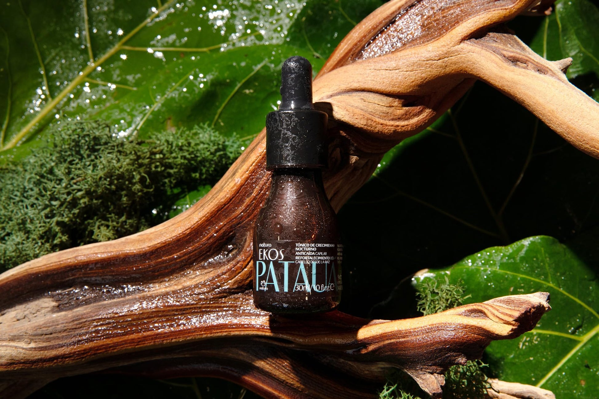 Natura Ekos Pataua root revitalizing hair tonic for thinning hair strands