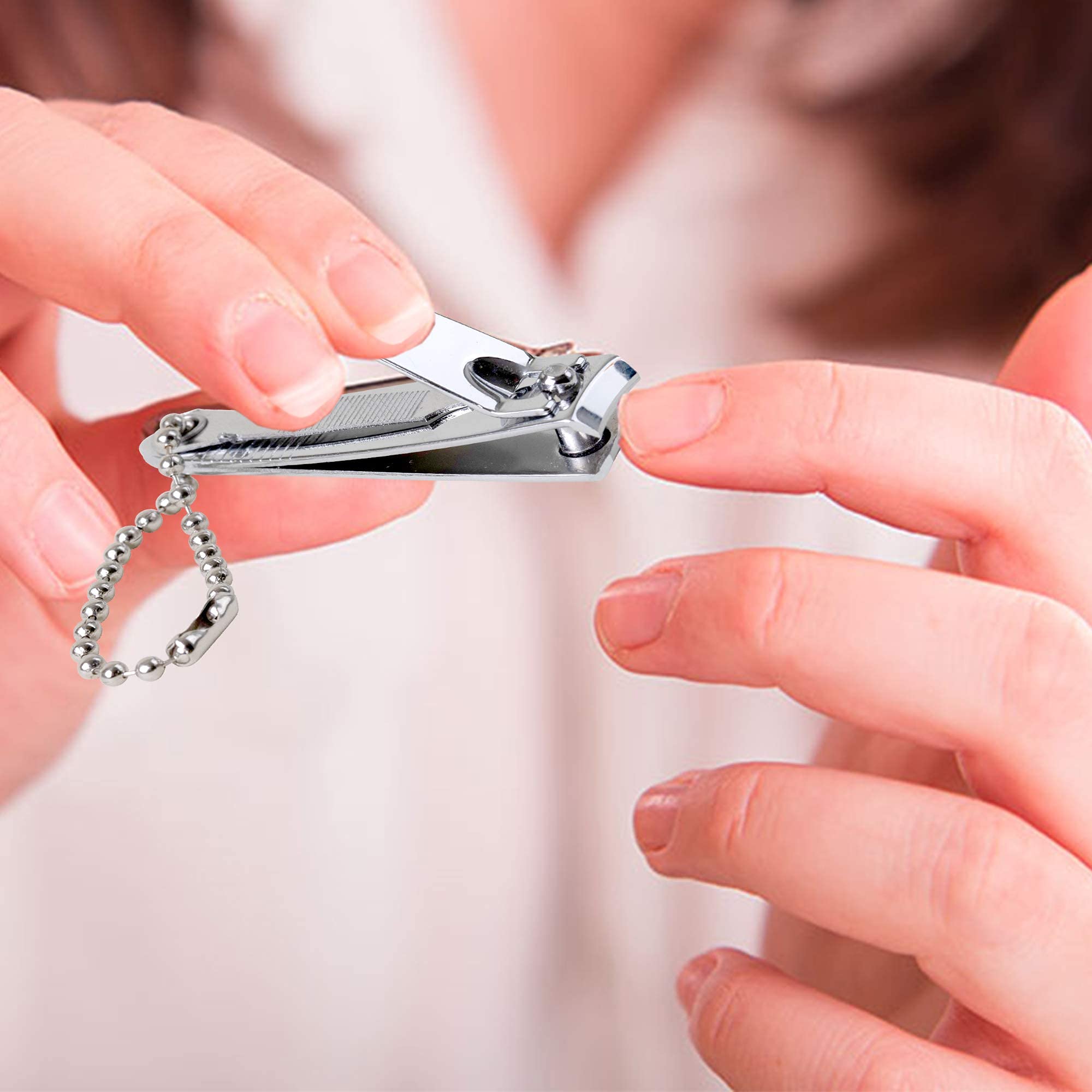 Zalik nail clipper showing integrated swing out file tool