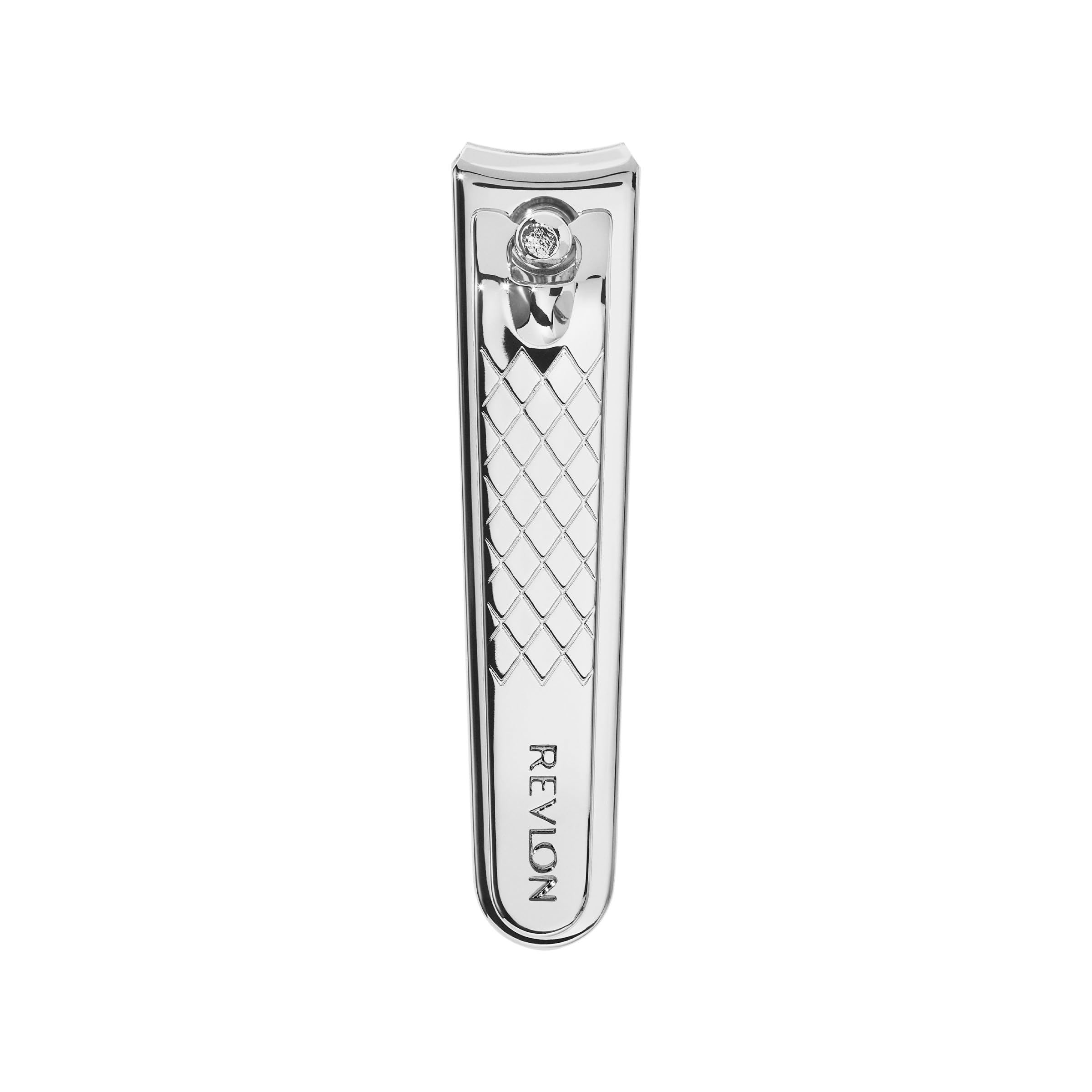 Revlon mini nail clipper showcasing lever-action design
