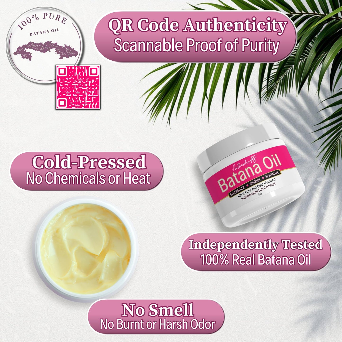 LIV Authentic raw batana hair butter being massaged into curly 4C hair textures for deep conditioning