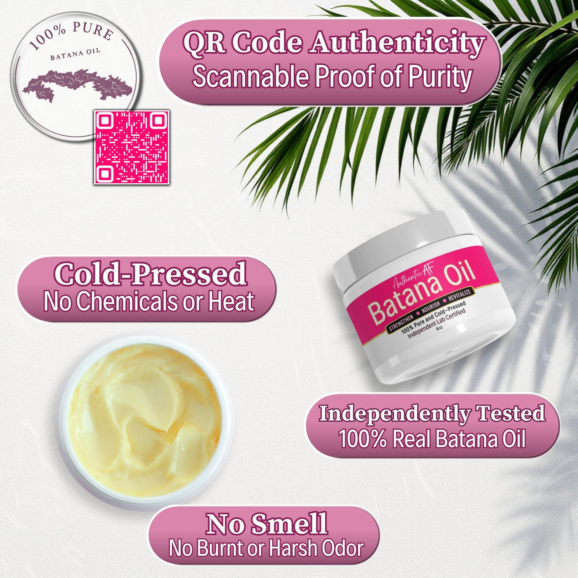 LIV Authentic raw batana hair butter being massaged into curly 4C hair textures for deep conditioning