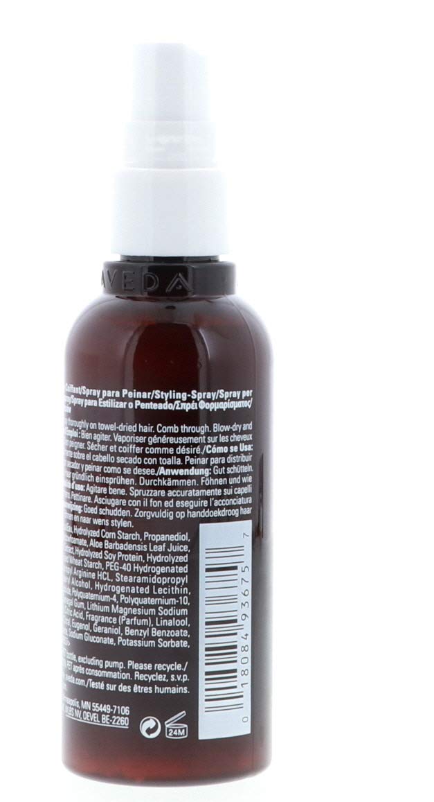 Aveda thickening hair tonic lifestyle application