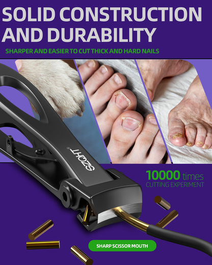 SZQHT stainless steel nail clippers for thick nails
