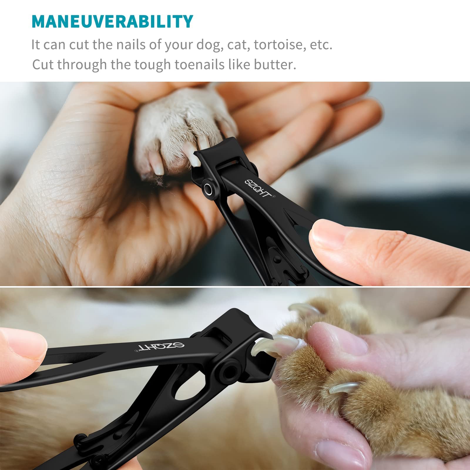 SZQHT manicure and pedicure nail cutter set