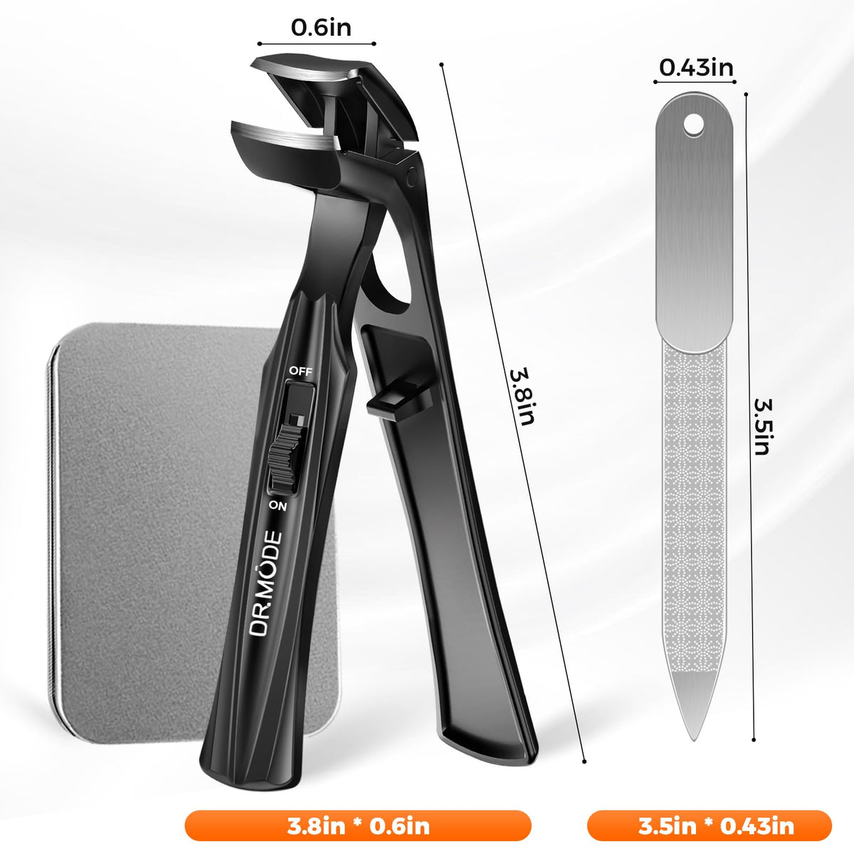 Premium stainless steel finish of GJNL nail tool