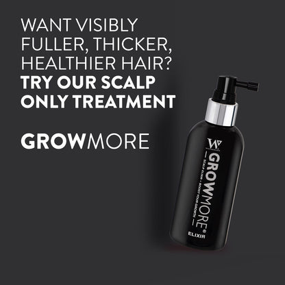 Lightweight vegan hair thickening formula by Watermans UK imported bottle