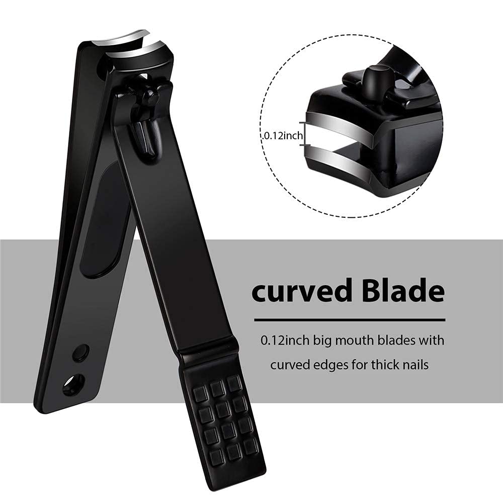 Close up of sharp stainless steel blade on Aogeili clipper