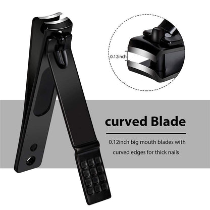 Close up of sharp stainless steel blade on Aogeili clipper