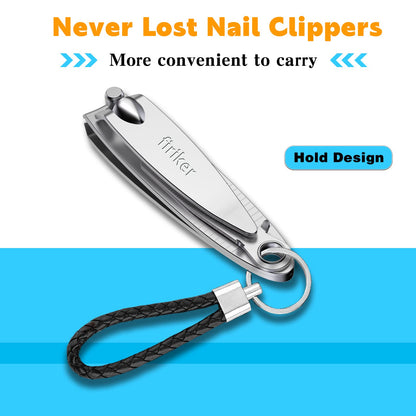 Close up of sharp stainless steel nail clipper blades