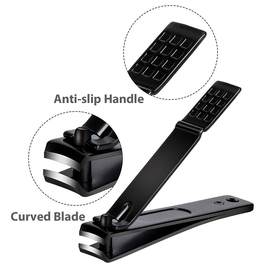 Aogeili large and small nail clipper set side by side