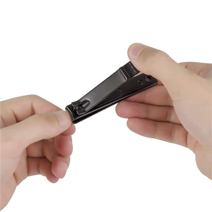 Minimalist matte black Aogeili nail care tools