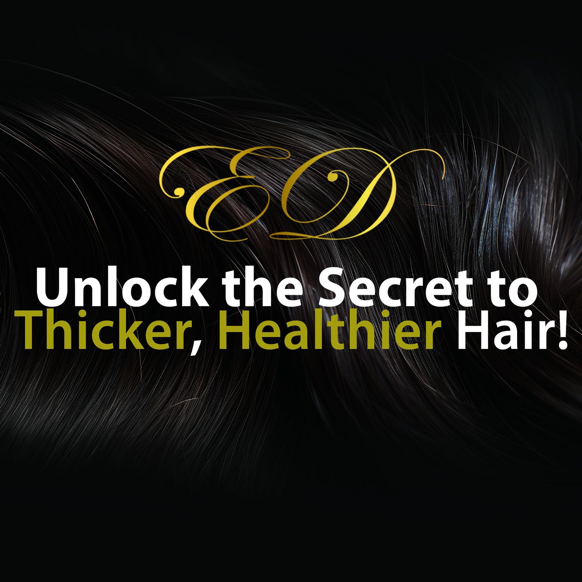Non greasy hair serum for thicker fuller hair density enhancement