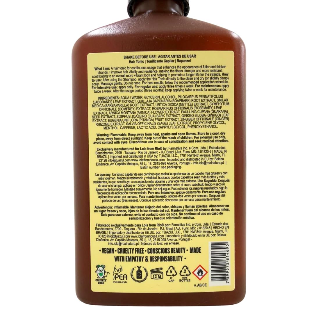 Lola From Rio Rapunzel Hair Growth Tonic spray pump mechanism