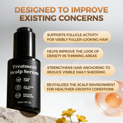 Close up of the botanical hair volume booster bottles from the United States.