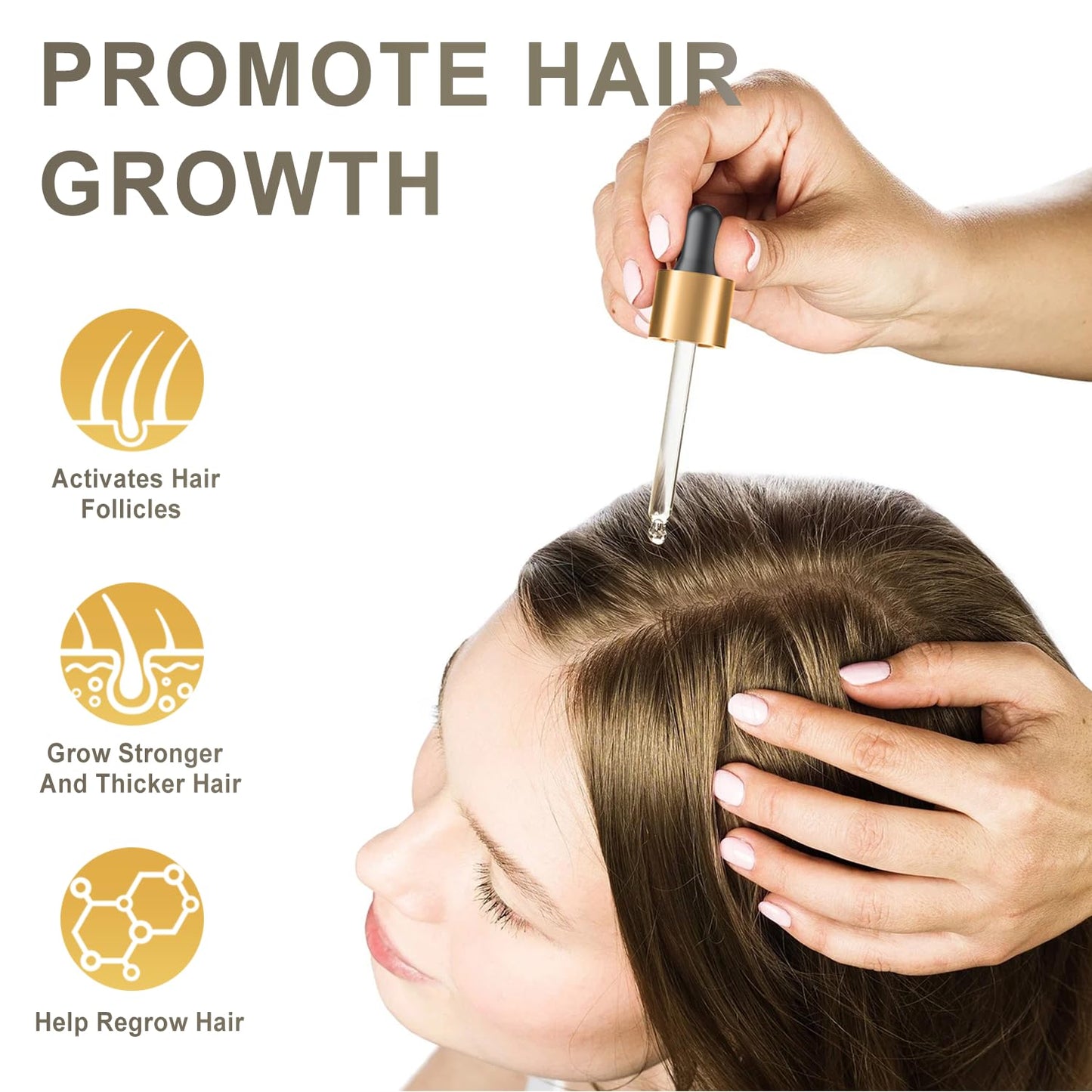 Authentic USA imported 5 percent minoxidil solution for men and women