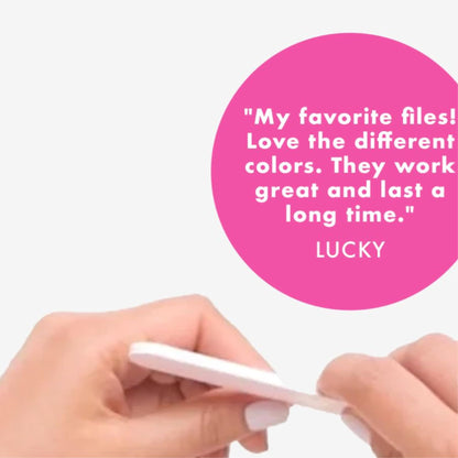 Slim nail file for pedicure usage details