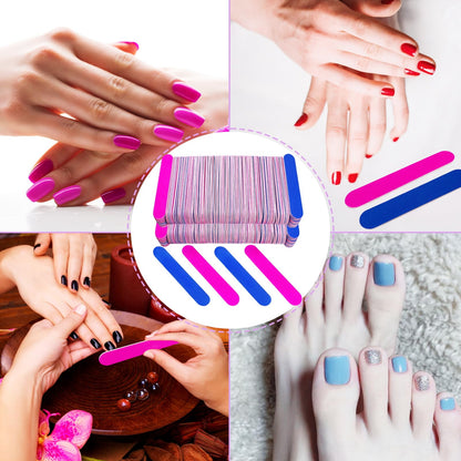 Diyfixlcd nail files bulk set for home and salon use