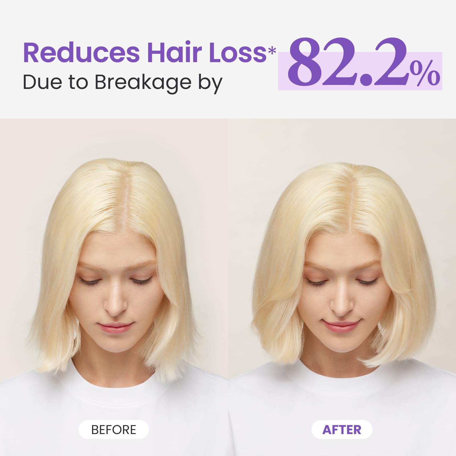Dr. Groot biotin and hyaluronic acid hair strengthening oil toner close up view