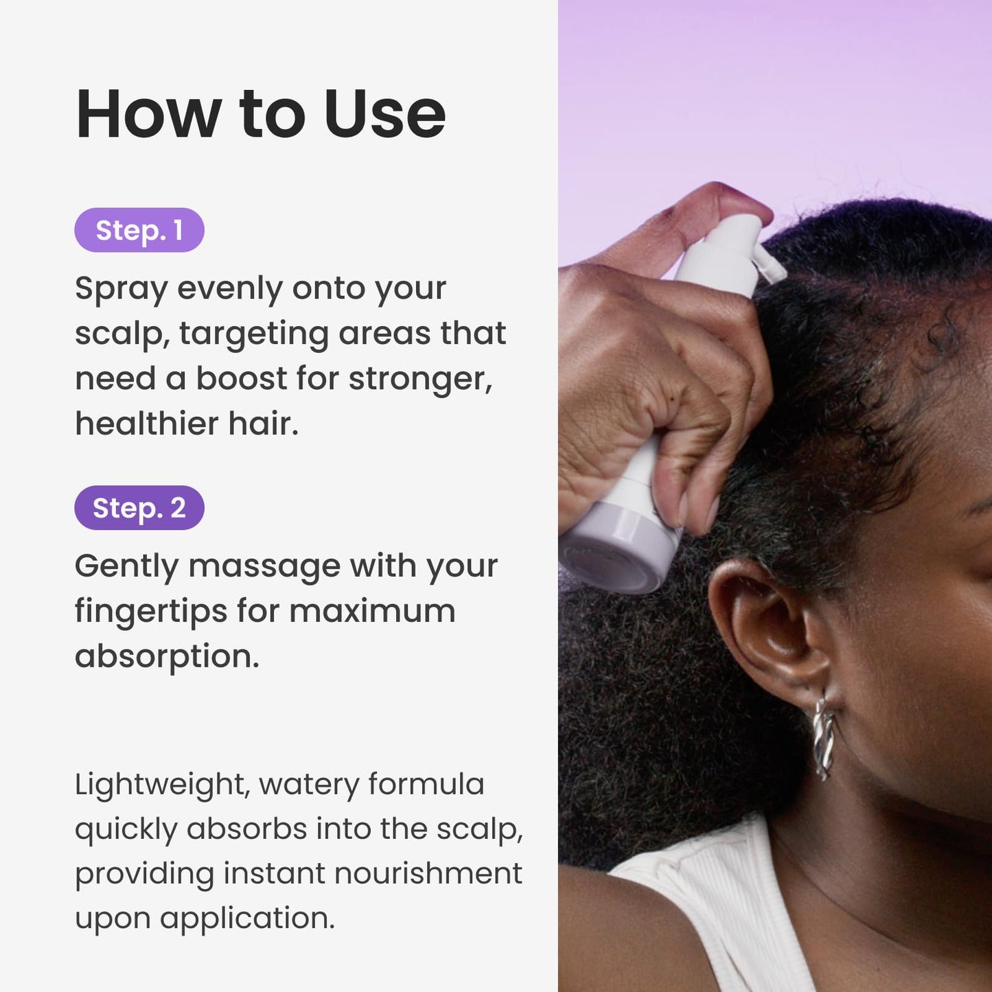Dr. Groot hair loss and breakage control scalp tonic imported premium skincare packaging