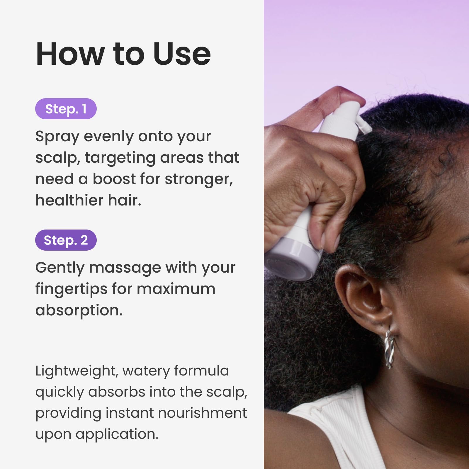 Dr. Groot hair loss and breakage control scalp tonic imported premium skincare packaging