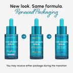 MAREE hair growth serum dropper bottle close up