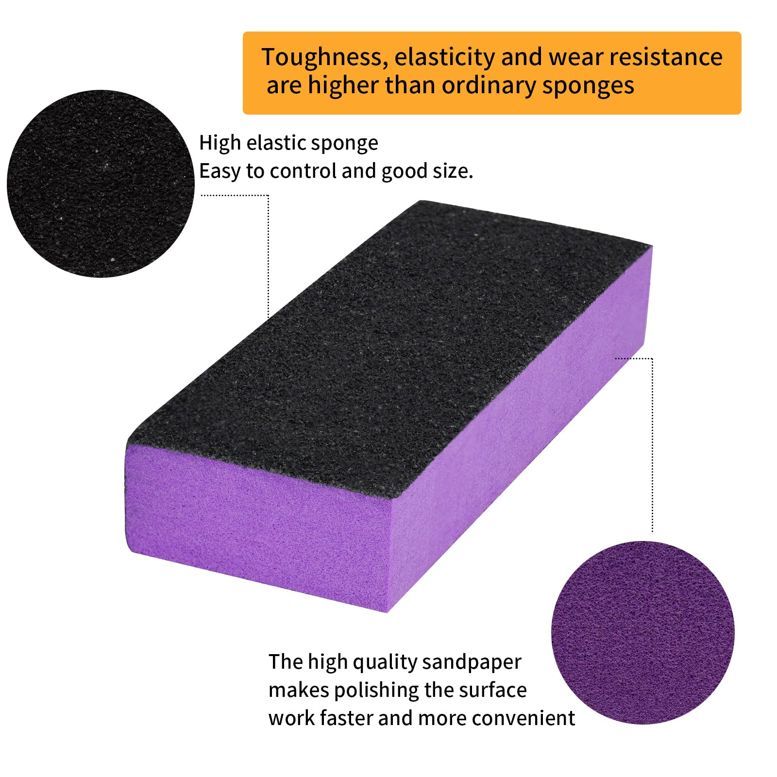 Ushe Dhome nail buffer block used for professional manicure