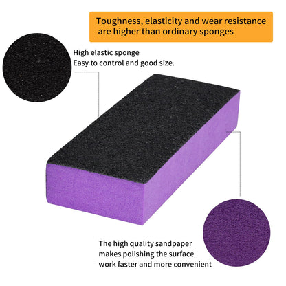 Ushe Dhome nail buffer block used for professional manicure