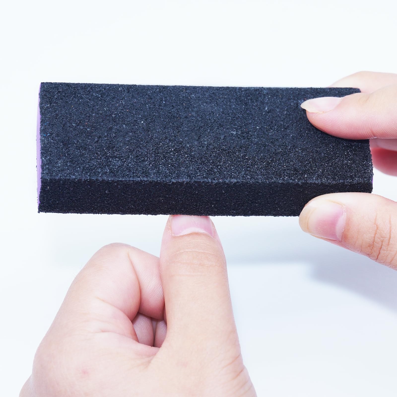 Ergonomic Ushe Dhome nail buffer block for pedicure and nail care