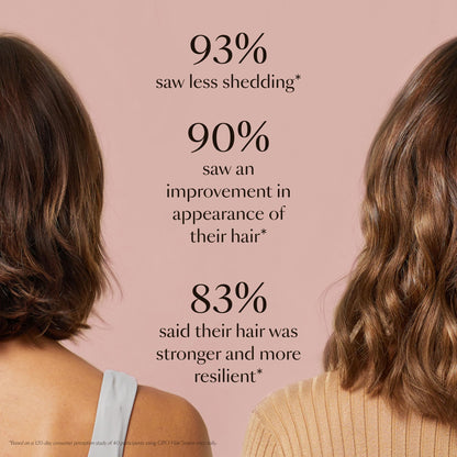 Vegamour vegan and cruelty free hair density serum ingredients display