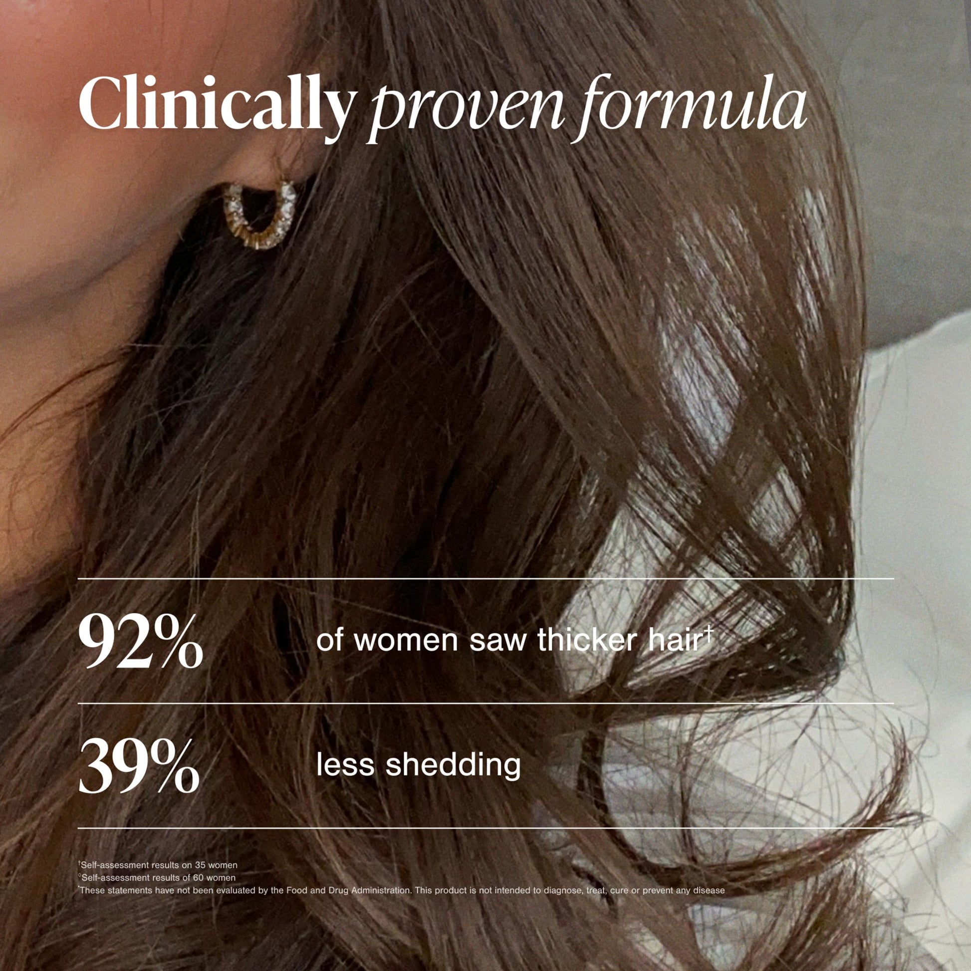 Viviscal female hair thinning and shedding solution tablets side panel