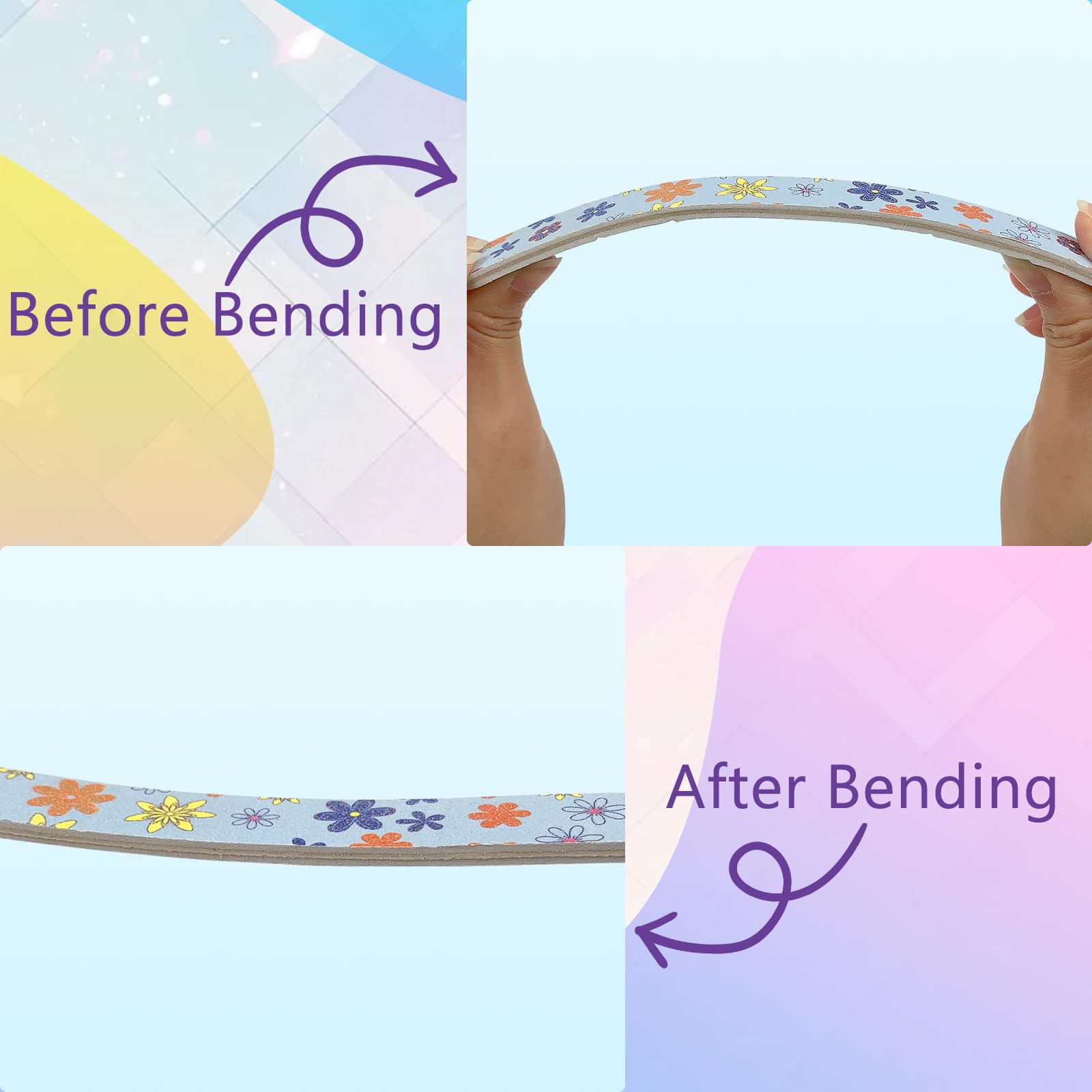 Professional nail care tools showing cushioned foam design