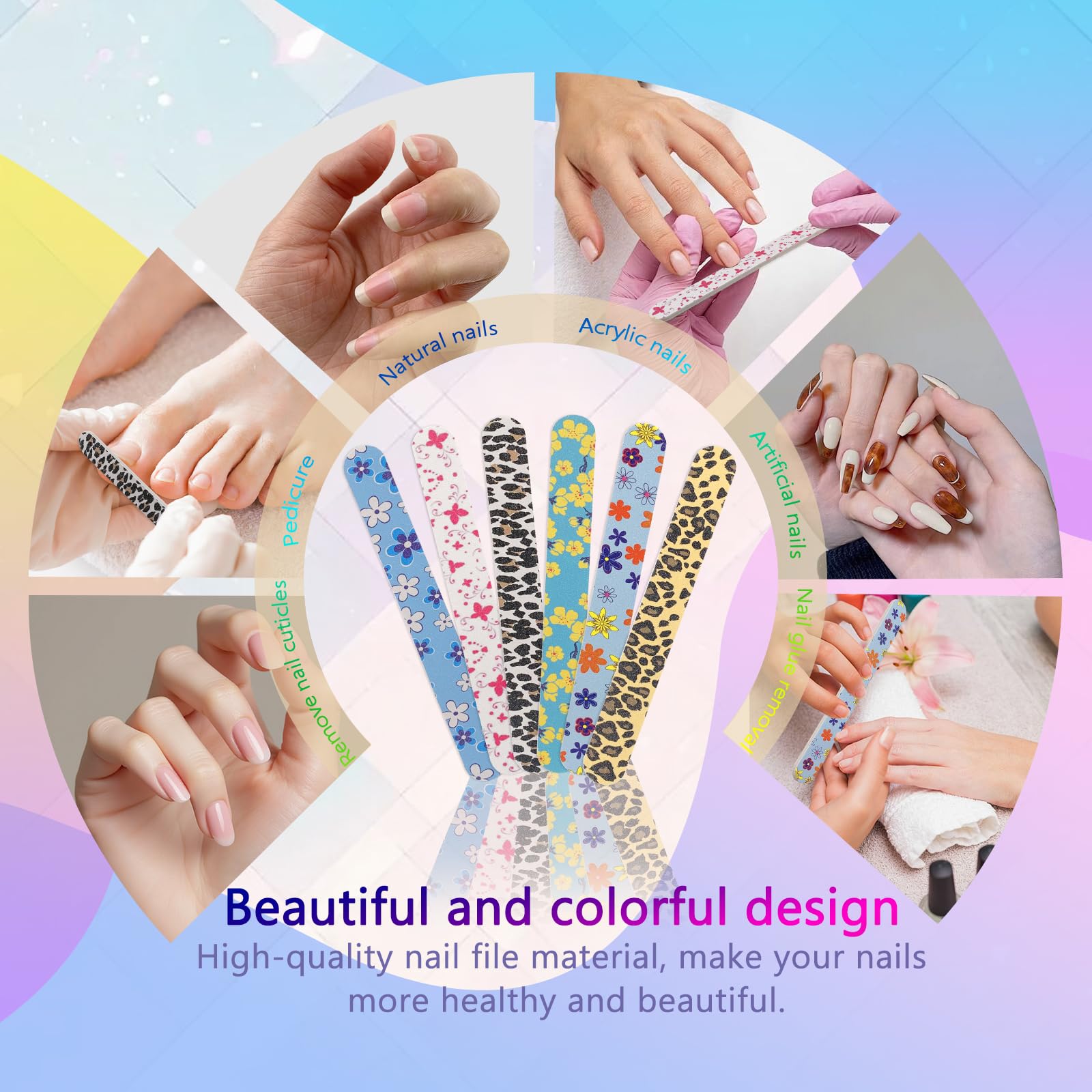 Wendergo nail file set in retail packaging