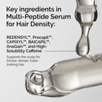 The Ordinary hair density serum dropper applicator showing lightweight texture