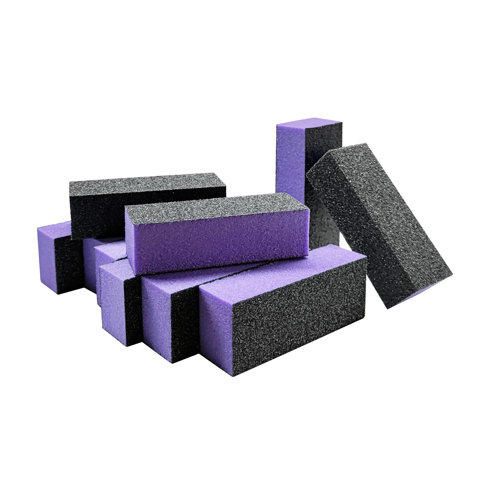 Top view of HeeYaa 3-sided nail buffing blocks