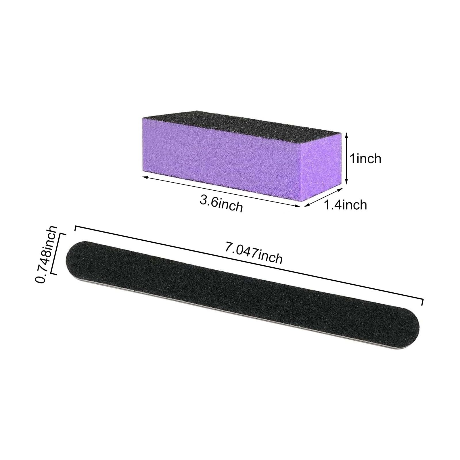 Professional nail grooming tools kit for home salon