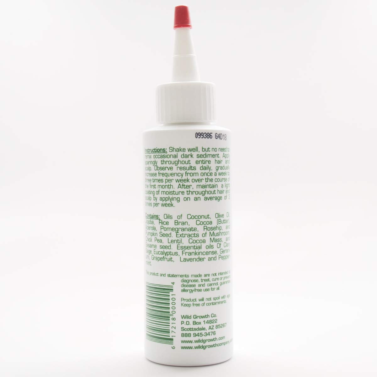Authentic plant based imported hair oil bottle for detangling and softening