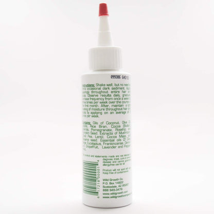 Authentic plant based imported hair oil bottle for detangling and softening