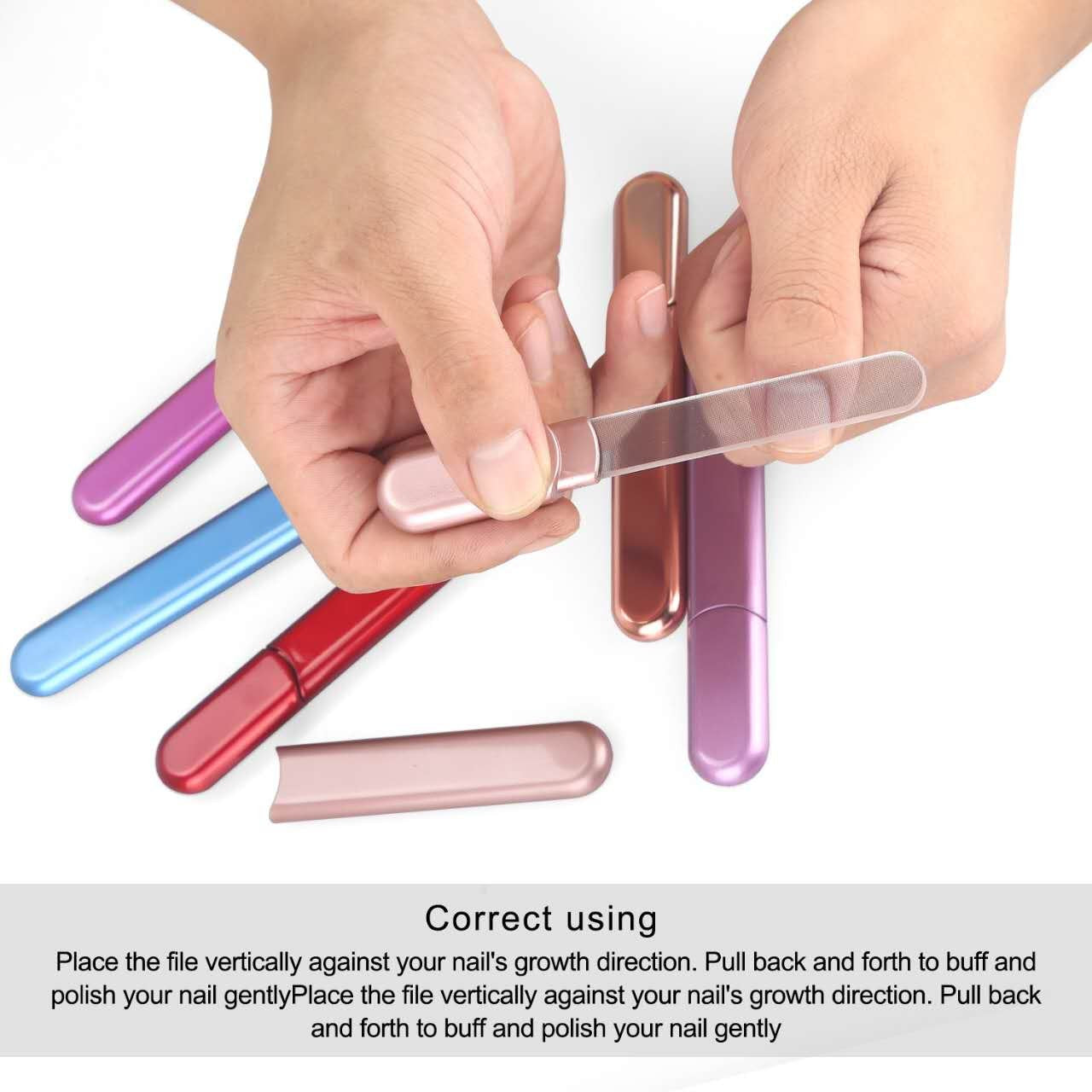 MiDenso nail file tucked inside its protective case