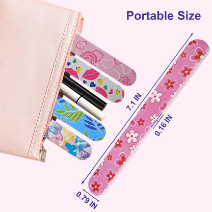 HomeyEra nail file collection for acrylic and natural nails