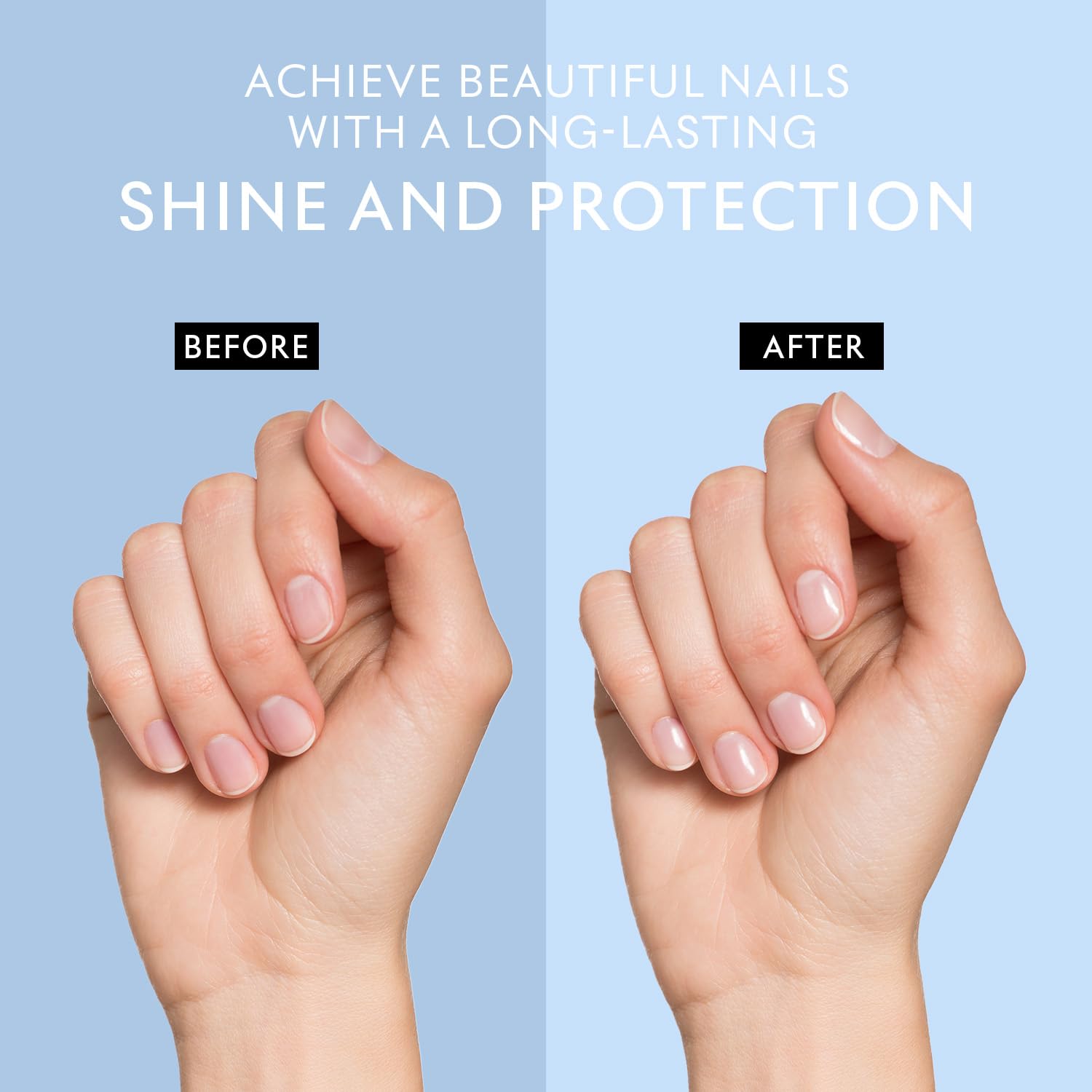 Two Seacret nail buffer blocks side by side for manicure